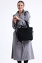 Zoozie Bags Bolso Tote de Lona Negro